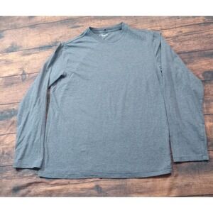 Quince Men's Long Sleeve Base Layer T-Shirt Small‎ Gray